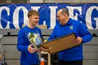 Men's Basketball Senior Day  Wheaton College Men's Basketball Senior Day 2024. - Photo By: KEITH NORDSTROM : Wheaton, basketball, senior day, MBBall2024